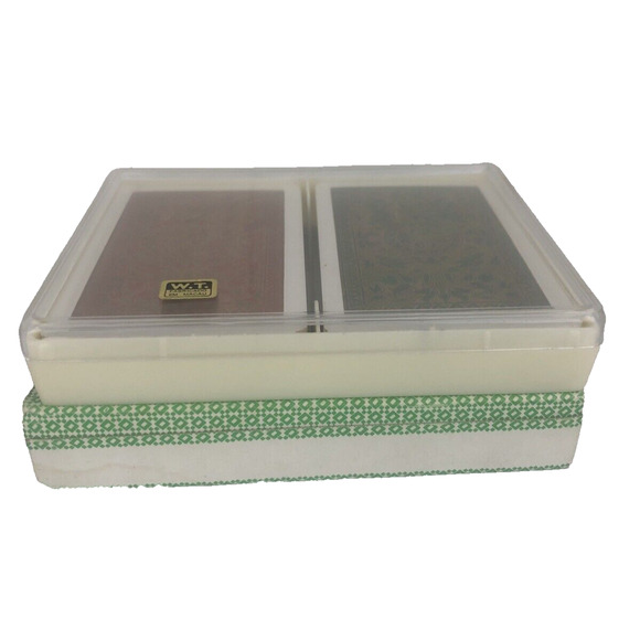 Vintage Baralho Playing Cards 2 Deck Set de Cartas The World Joker 111 A Macau - Picture 8 of 11